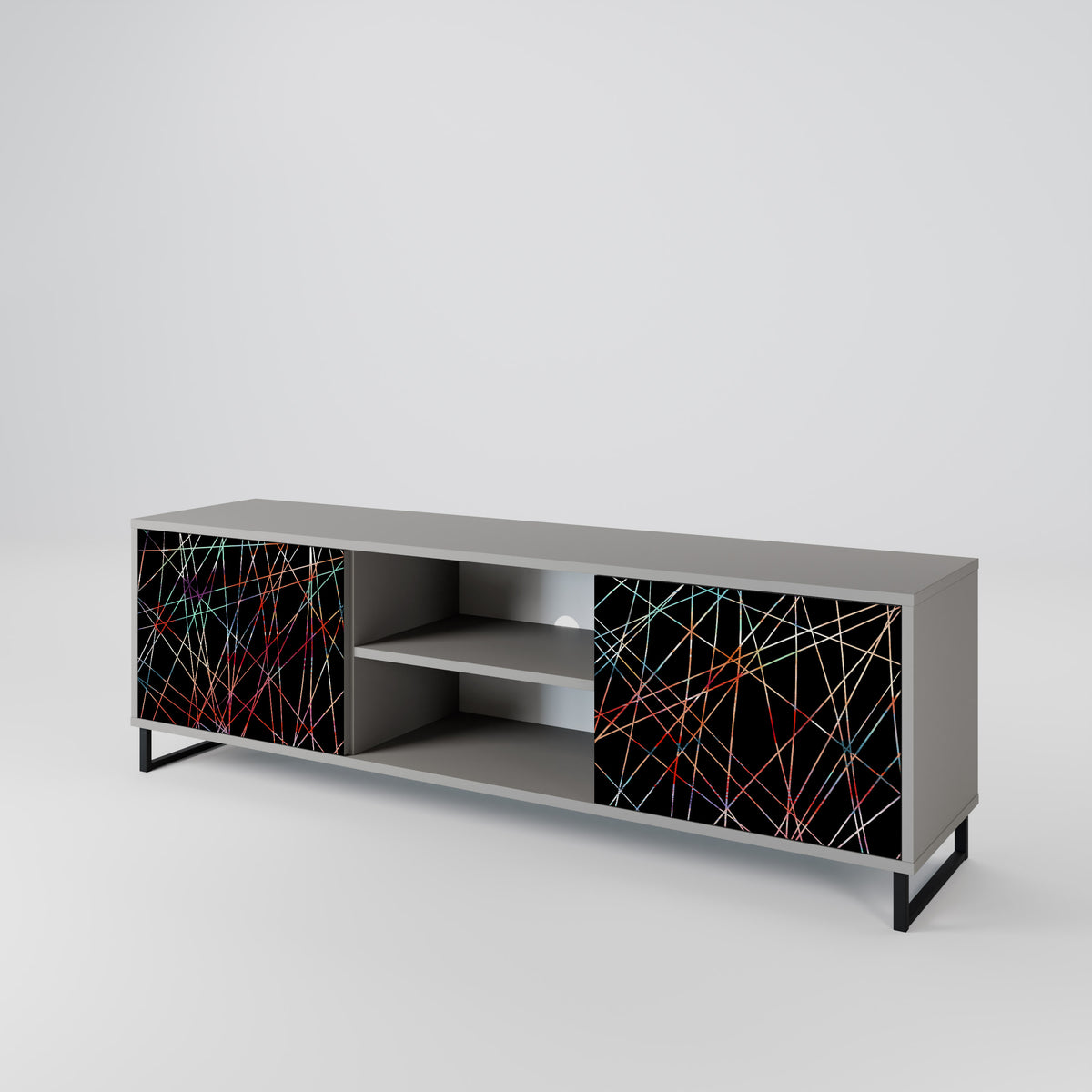 LUMINOUS SNARE Móvel de TV de 2 Portas
