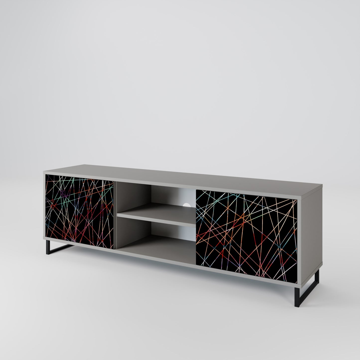 LUMINOUS SNARE Móvel de TV de 2 Portas