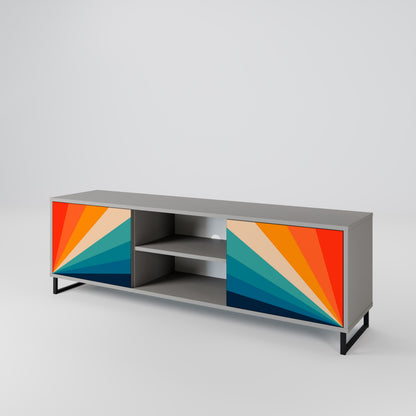PRISM CONCUSSION Móvel de TV de 2 Portas