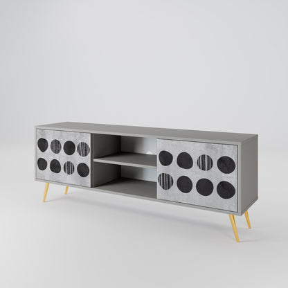 GHOSTLY GRADIENTS 2-Door TV Cabinet