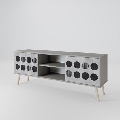 GHOSTLY GRADIENTS 2-Door TV Cabinet
