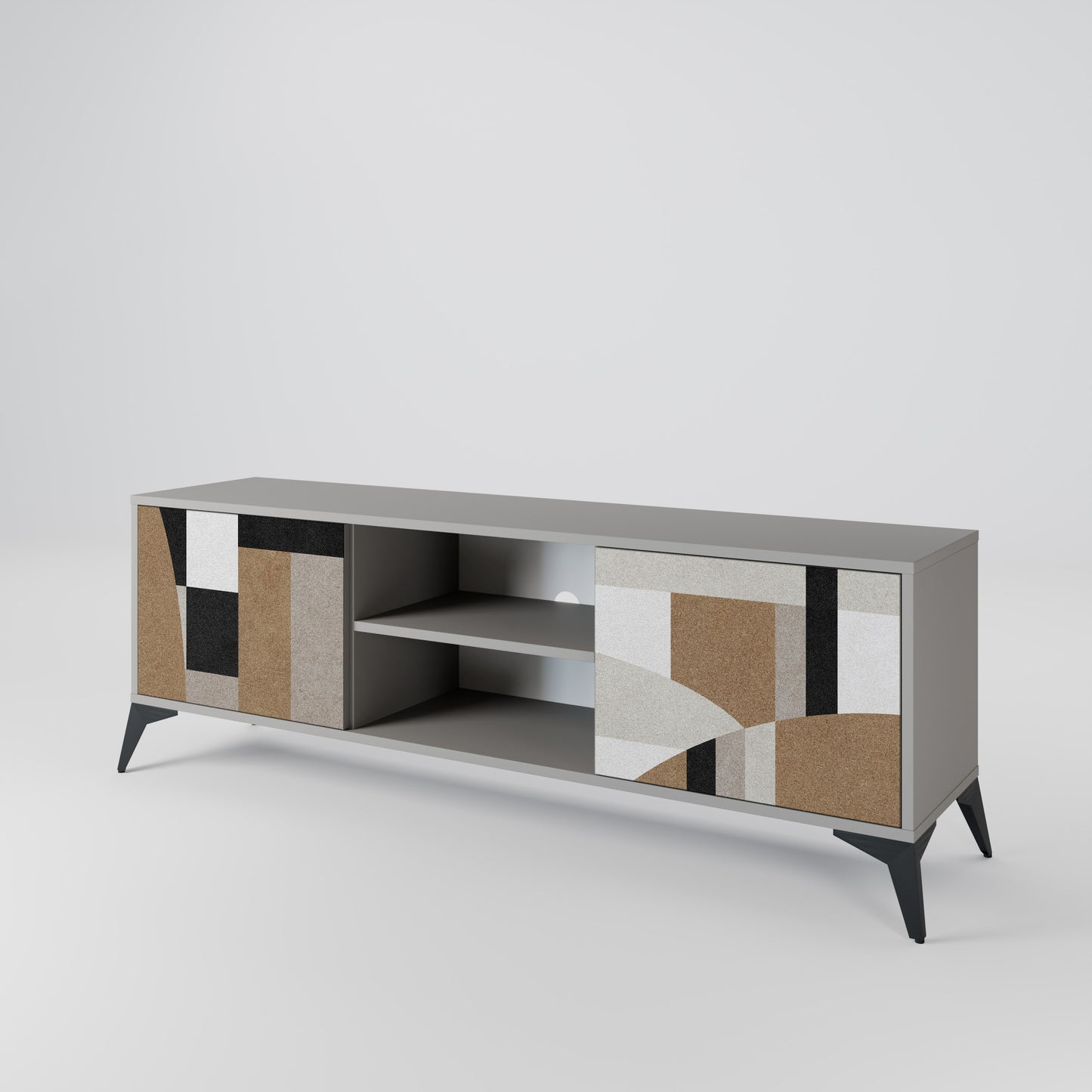 DELICATE MEMENTO 2-Door TV Cabinet