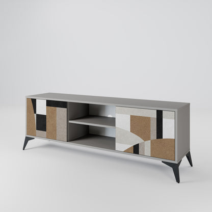 DELICATE MEMENTO 2-Door TV Cabinet