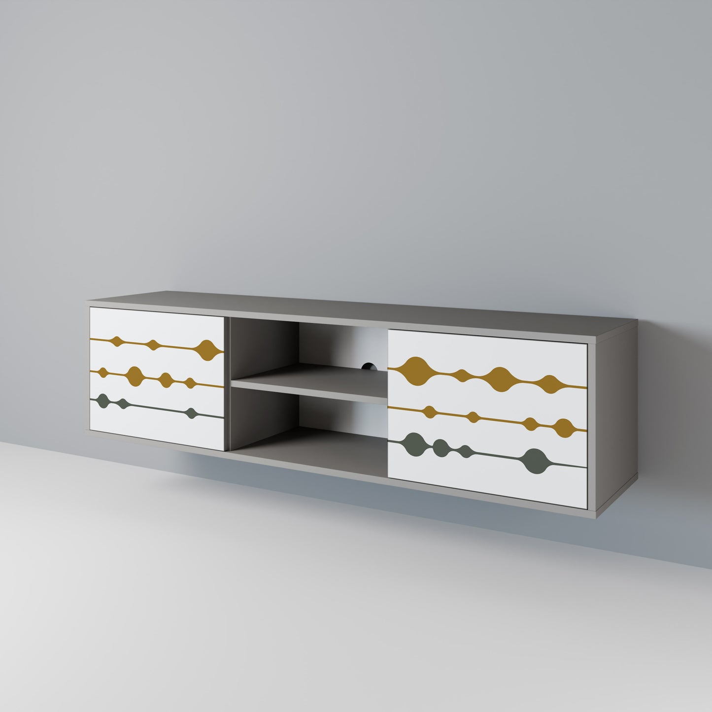 VIVID TONE 2-Door TV Cabinet