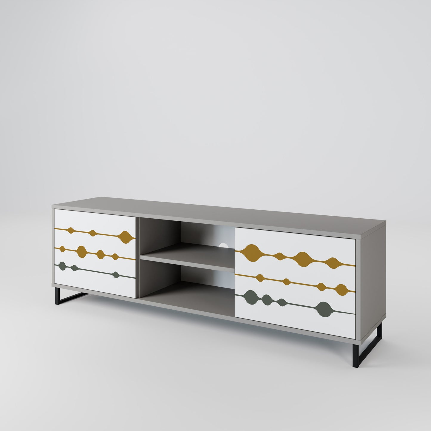 VIVID TONE 2-Door TV Cabinet
