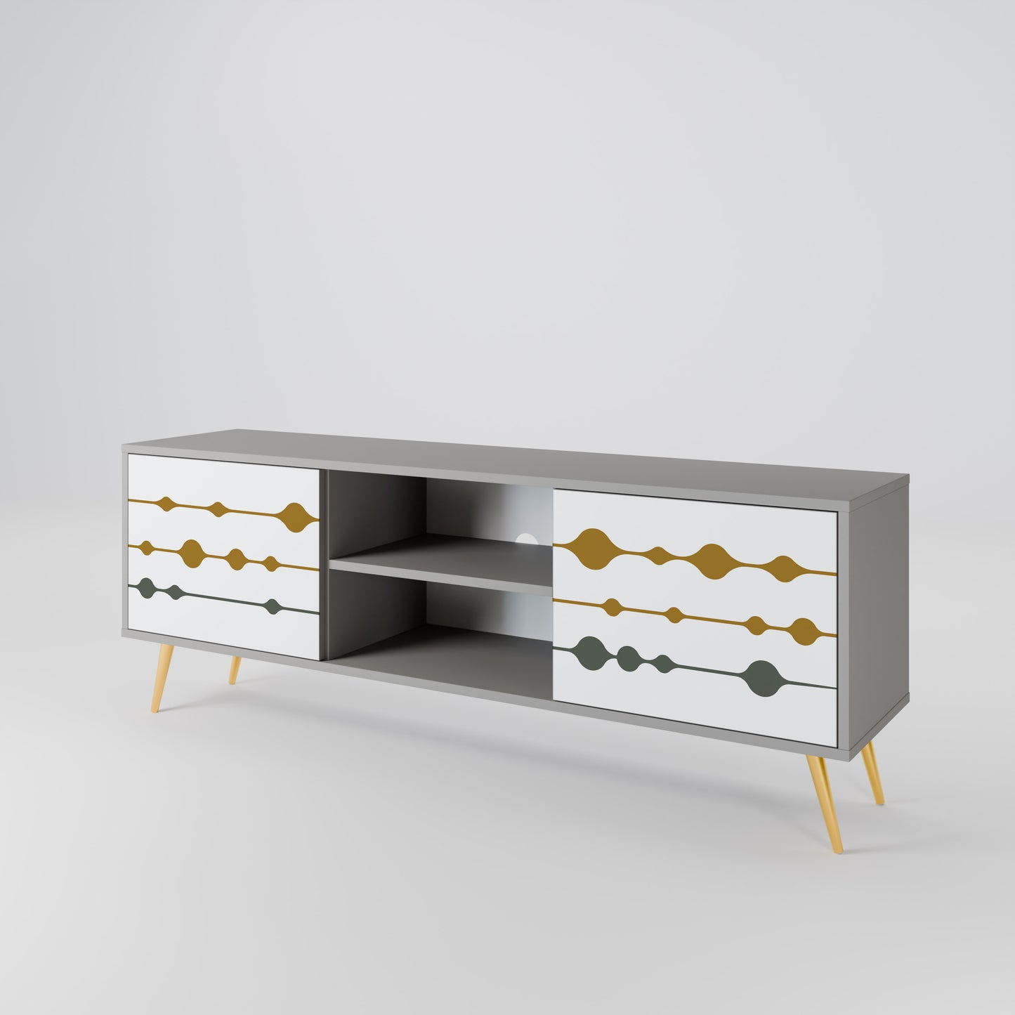VIVID TONE 2-Door TV Cabinet