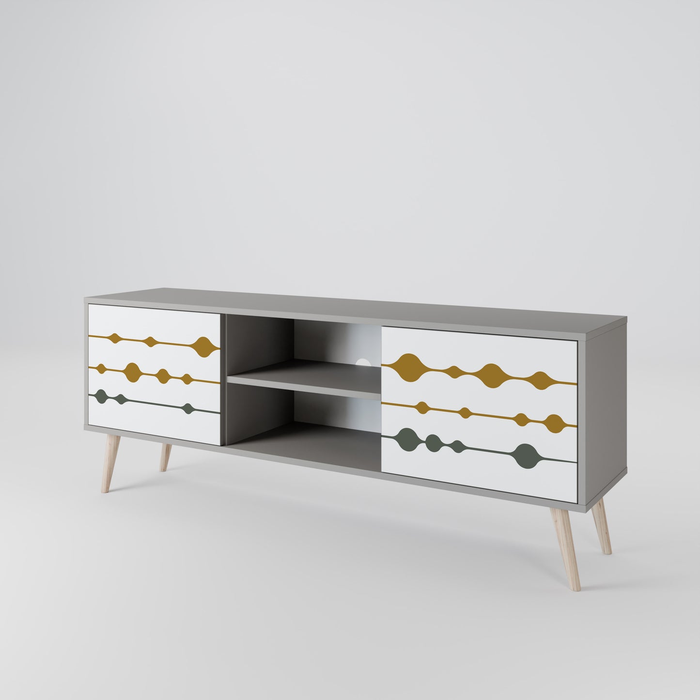 VIVID TONE 2-Door TV Cabinet