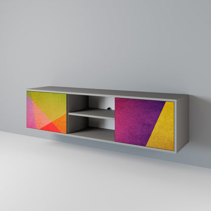VIVID GEOMETRY 2-Door TV Cabinet