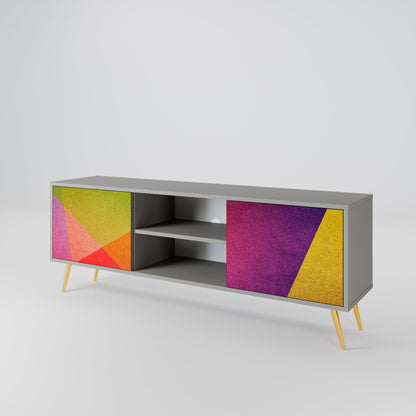 VIVID GEOMETRY 2-Door TV Cabinet