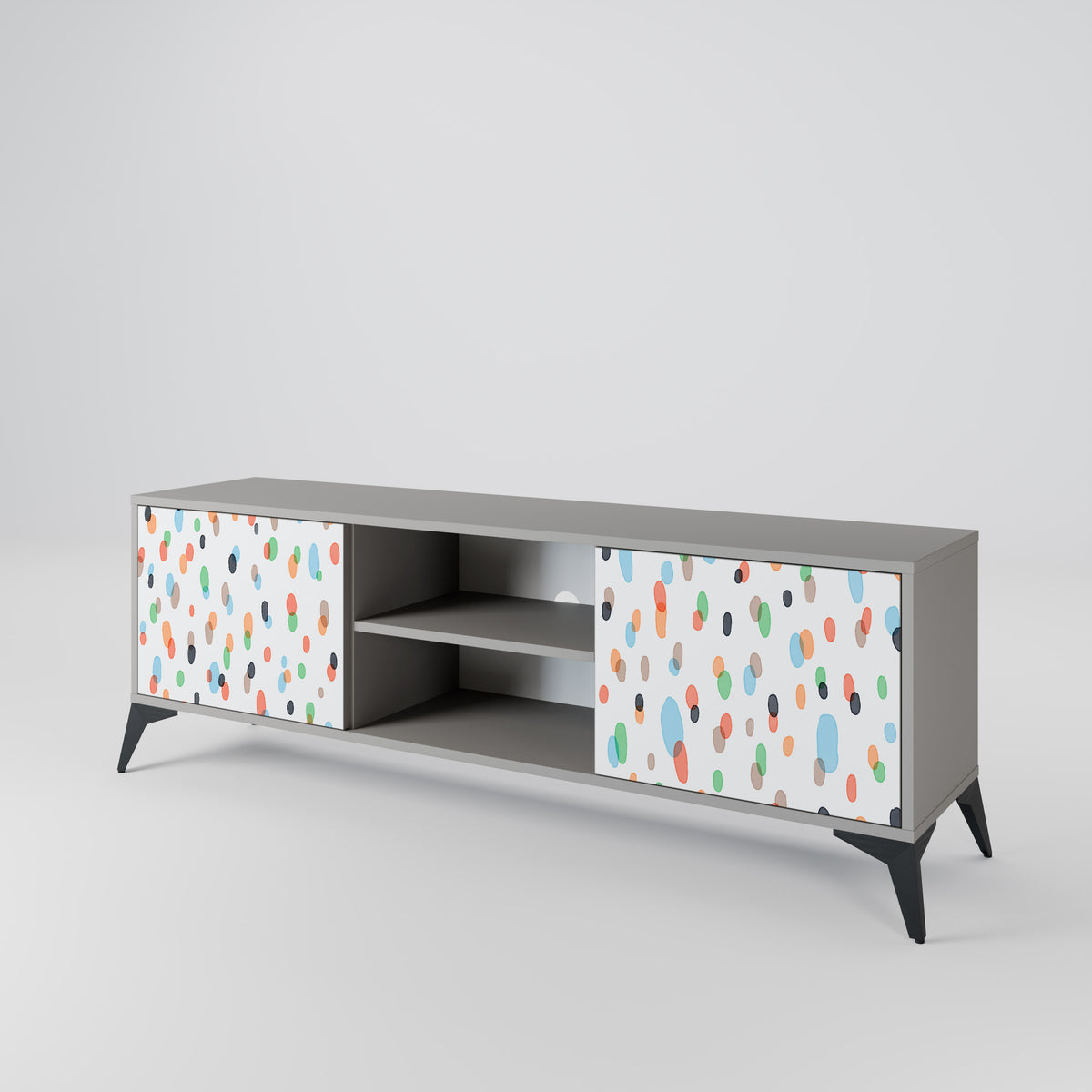 ENERGETIC SPOTS 2-Door TV Cabinet