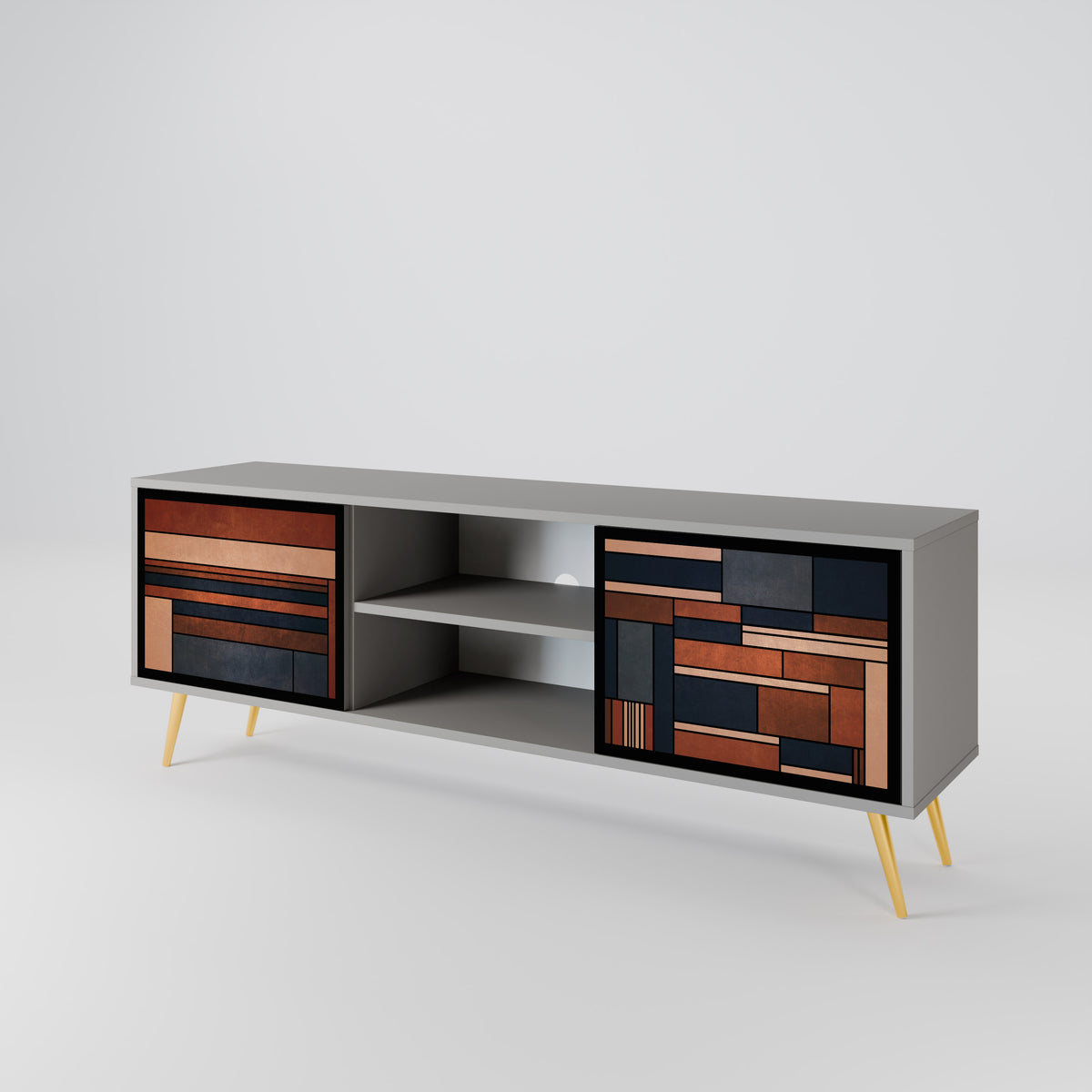 INTREPID FORMATION 2-Door TV Cabinet