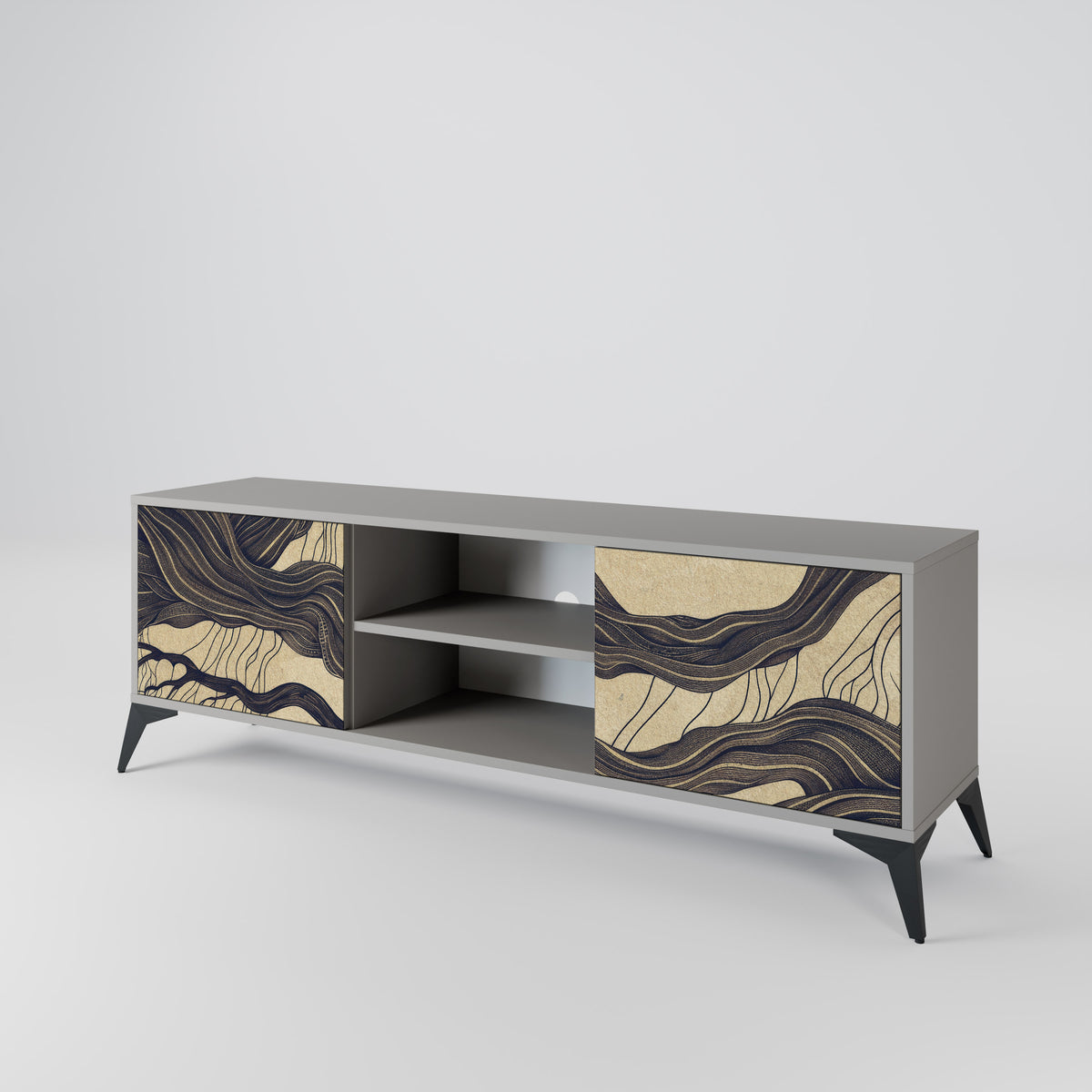UNIFIED FRAGMENTS 2-Door TV Cabinet