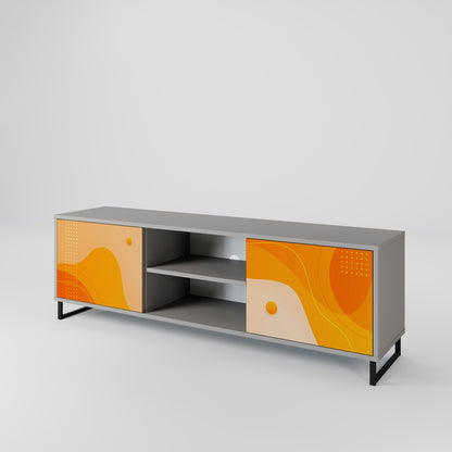ORANGE ARRANGEMENT Móvel de TV de 2 Portas