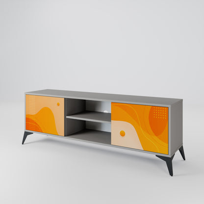 ORANGE ARRANGEMENT Móvel de TV de 2 Portas