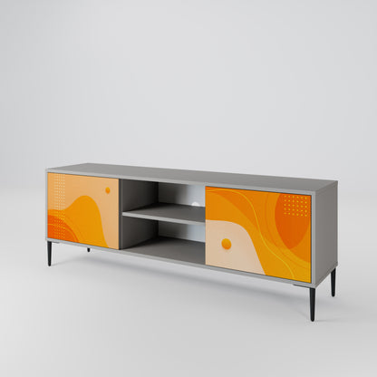 ORANGE ARRANGEMENT Móvel de TV de 2 Portas