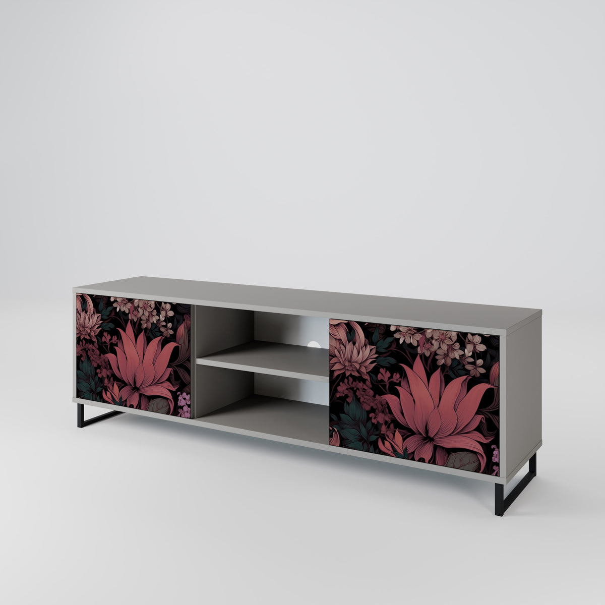 FLORAL WHISPER Móvel de TV de 2 Portas