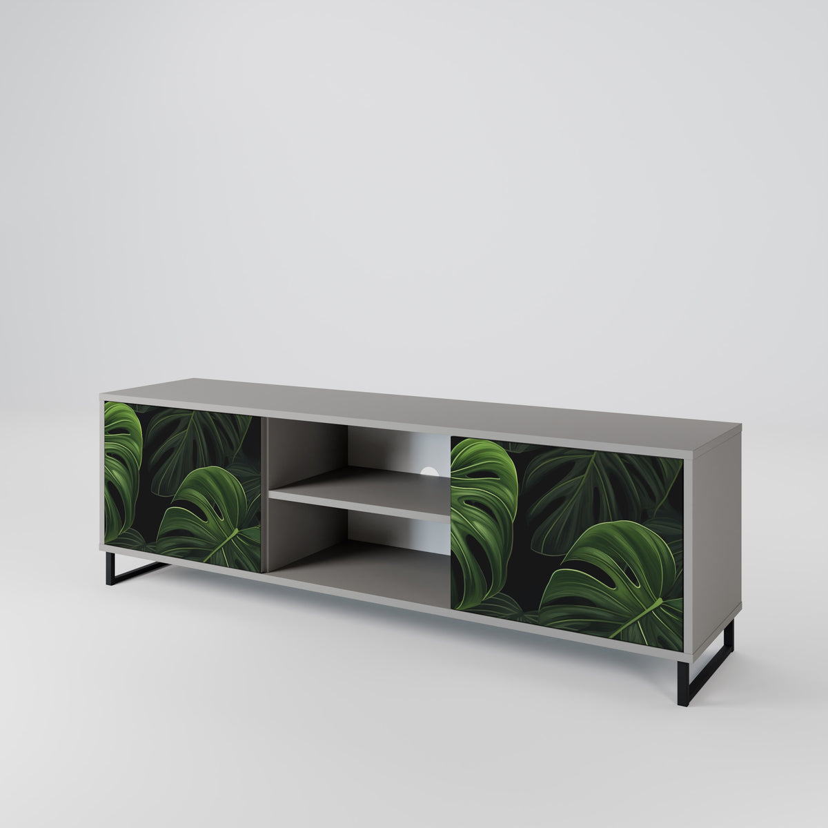 INFINITE MONSTERA Móvel de TV de 2 Portas