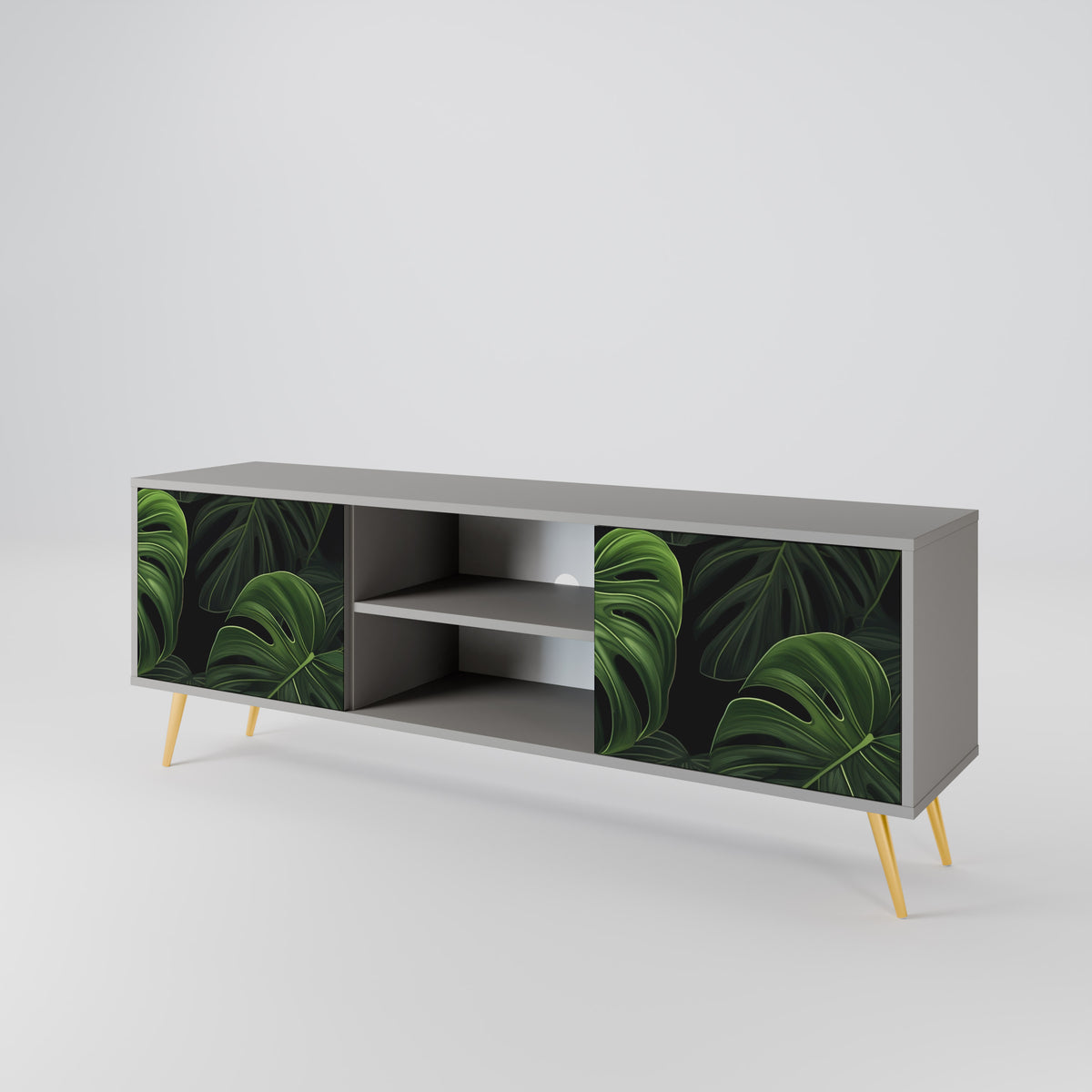 INFINITE MONSTERA Móvel de TV de 2 Portas