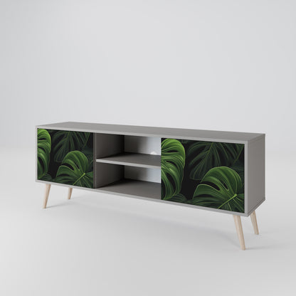 INFINITE MONSTERA Móvel de TV de 2 Portas