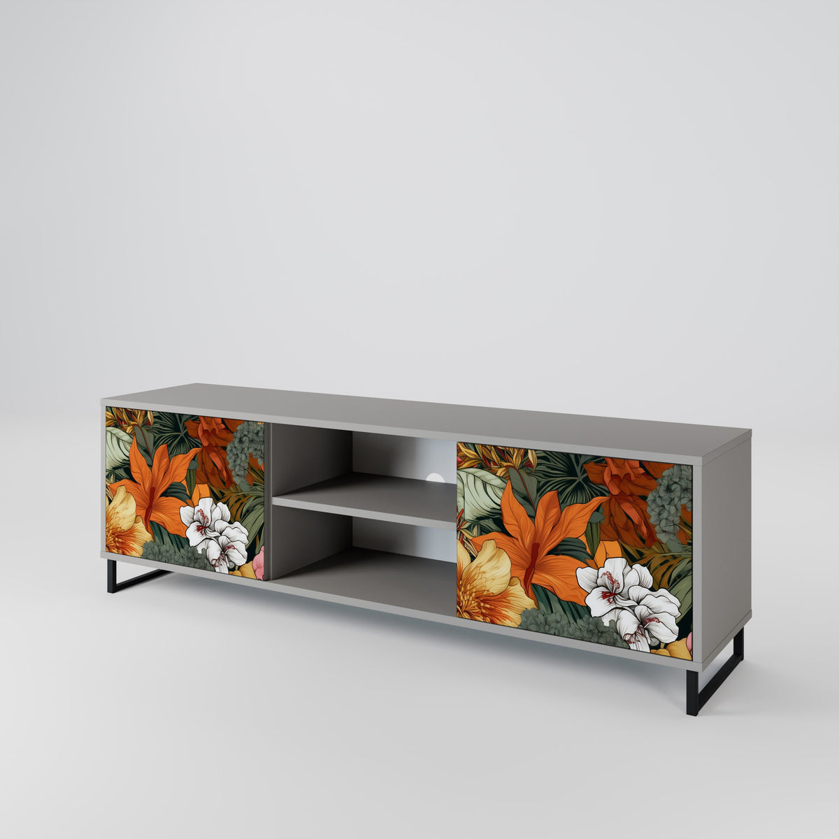RADIANT FLORA Móvel de TV de 2 Portas
