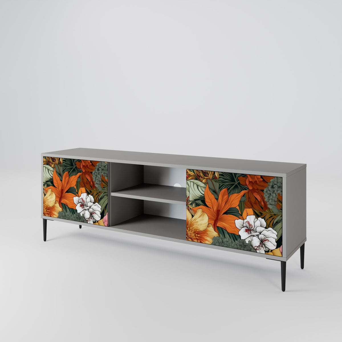 RADIANT FLORA Móvel de TV de 2 Portas