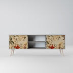 BLOOMING HARMONY Móvel de TV com 2 Portas em Acabamento Cinzento