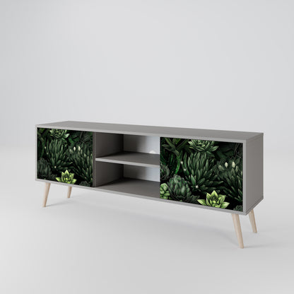 SUCCULENT JUNGLE Móvel de TV de 2 Portas