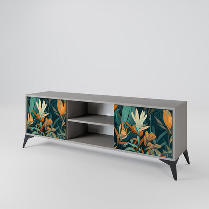 FLORAL SERENITY Móvel de TV de 2 Portas