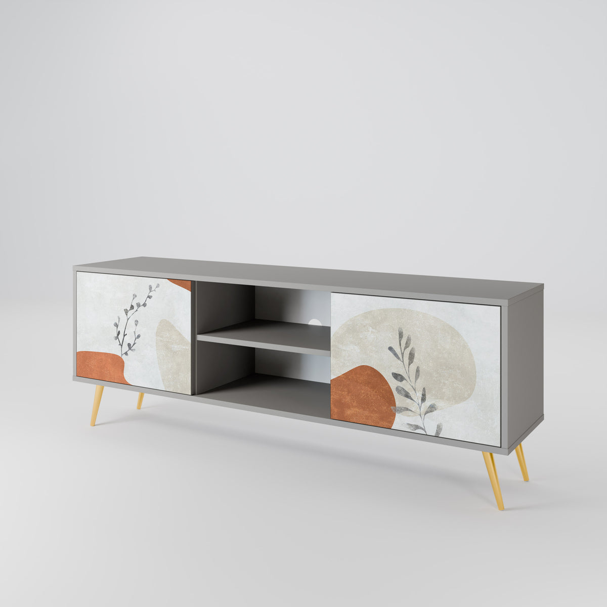TRANQUIL TWIG Móvel de TV de 2 Portas