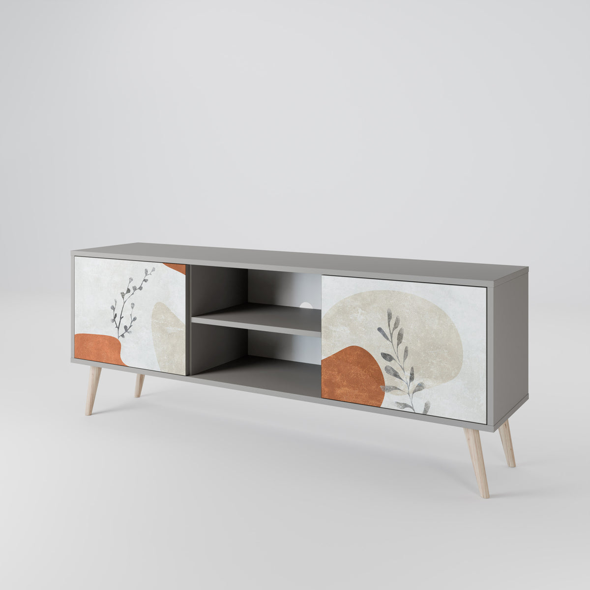 TRANQUIL TWIG Móvel de TV de 2 Portas