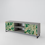 VERDANT PLEASURES Móvel de TV com 2 Portas em Acabamento Cinzento