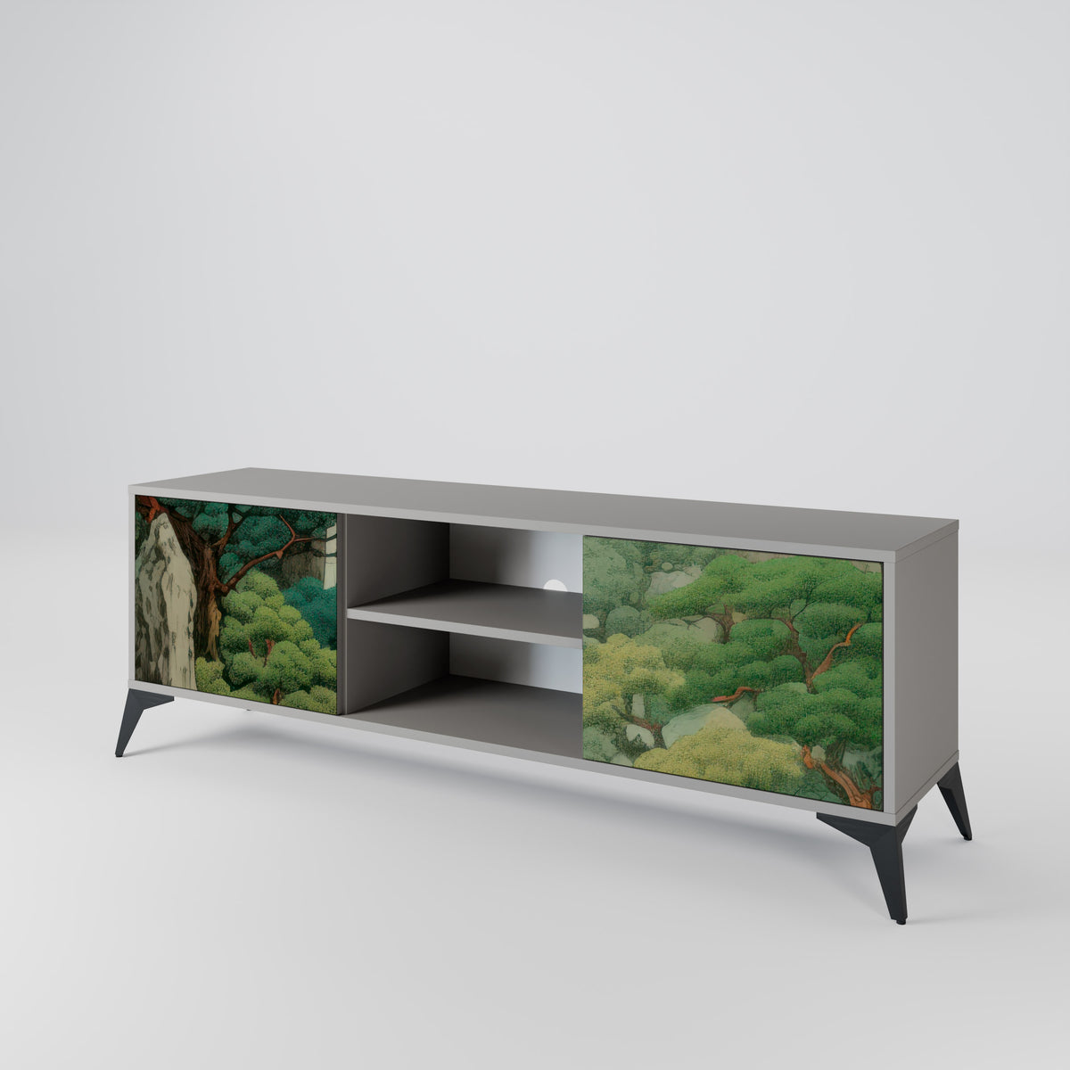 VERDURE ABYSS Móvel de TV de 2 Portas