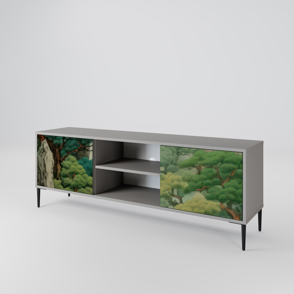 VERDURE ABYSS Móvel de TV de 2 Portas