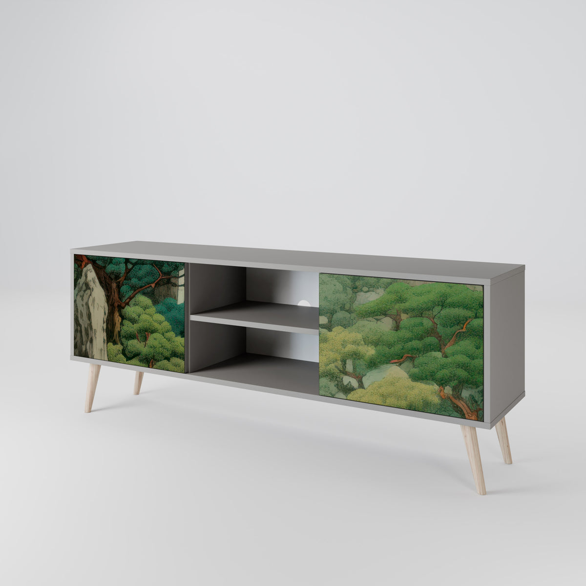 VERDURE ABYSS Móvel de TV de 2 Portas