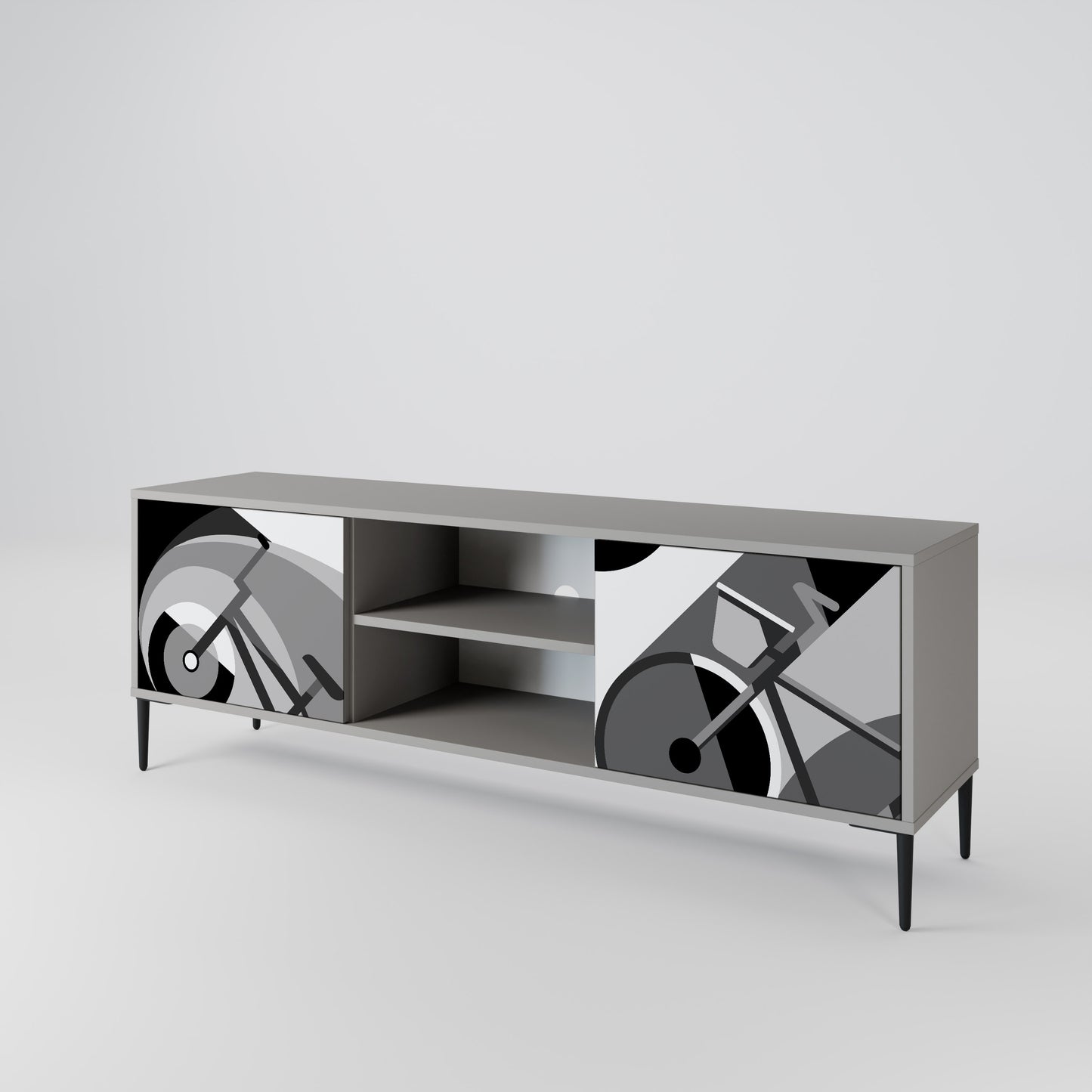 BIKE ENERGY 2-Door TV Cabinet