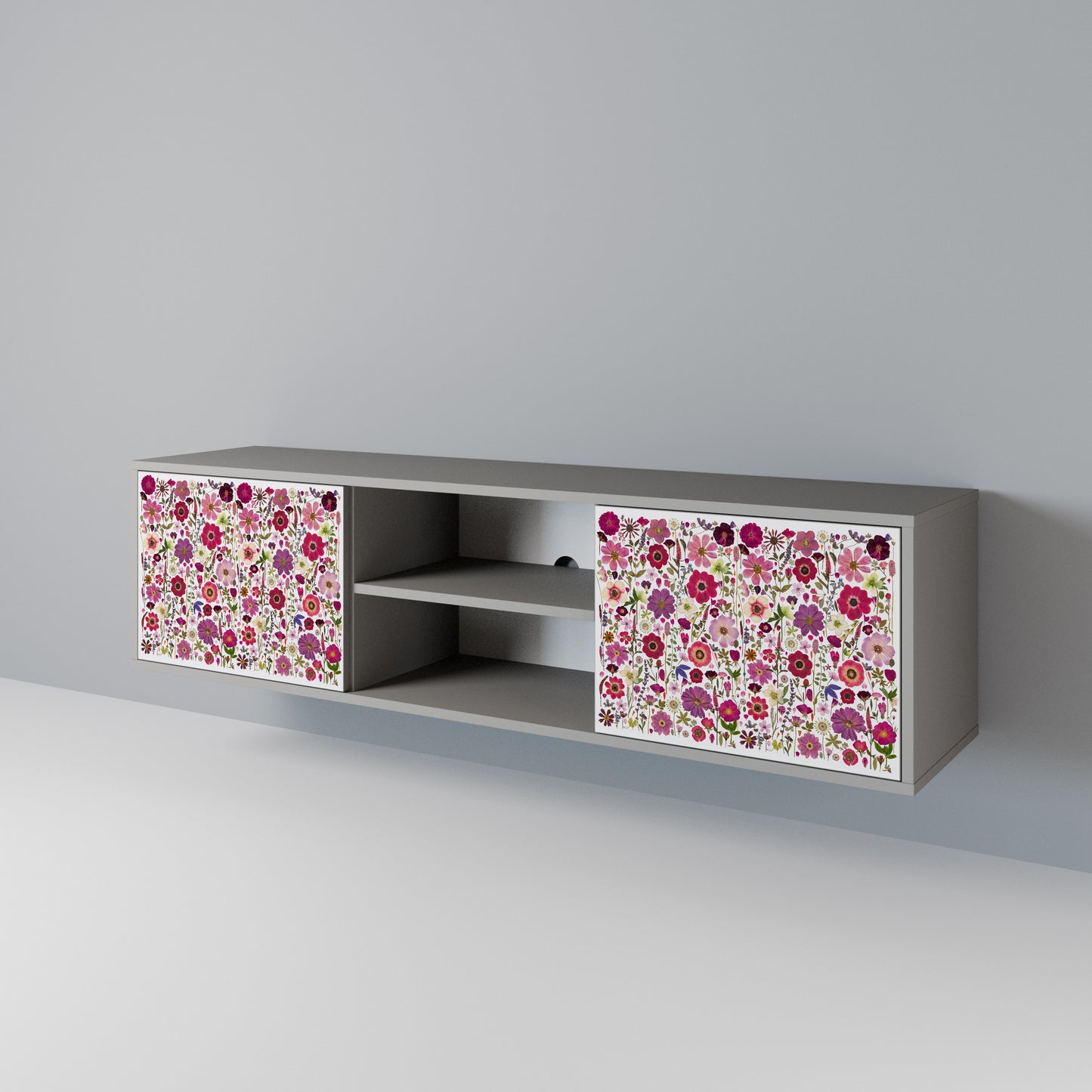 PETAL GARDEN Móvel de TV de 2 Portas