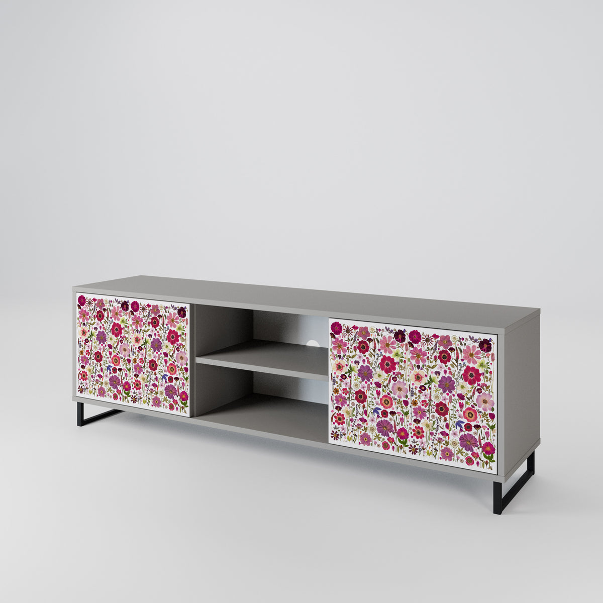 PETAL GARDEN Móvel de TV de 2 Portas