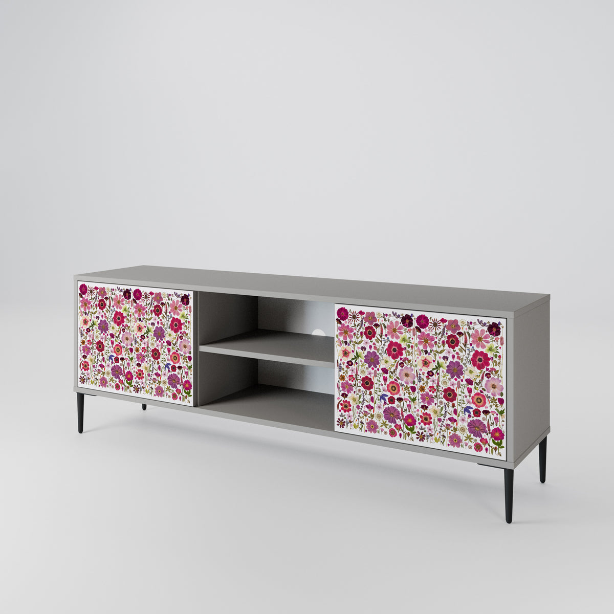 PETAL GARDEN 2-Door TV Cabinet