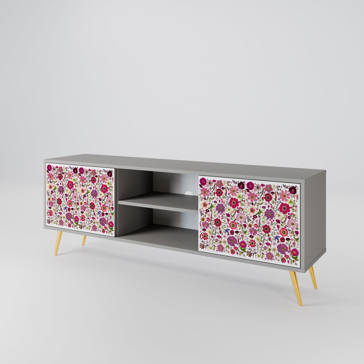 PETAL GARDEN Móvel de TV de 2 Portas