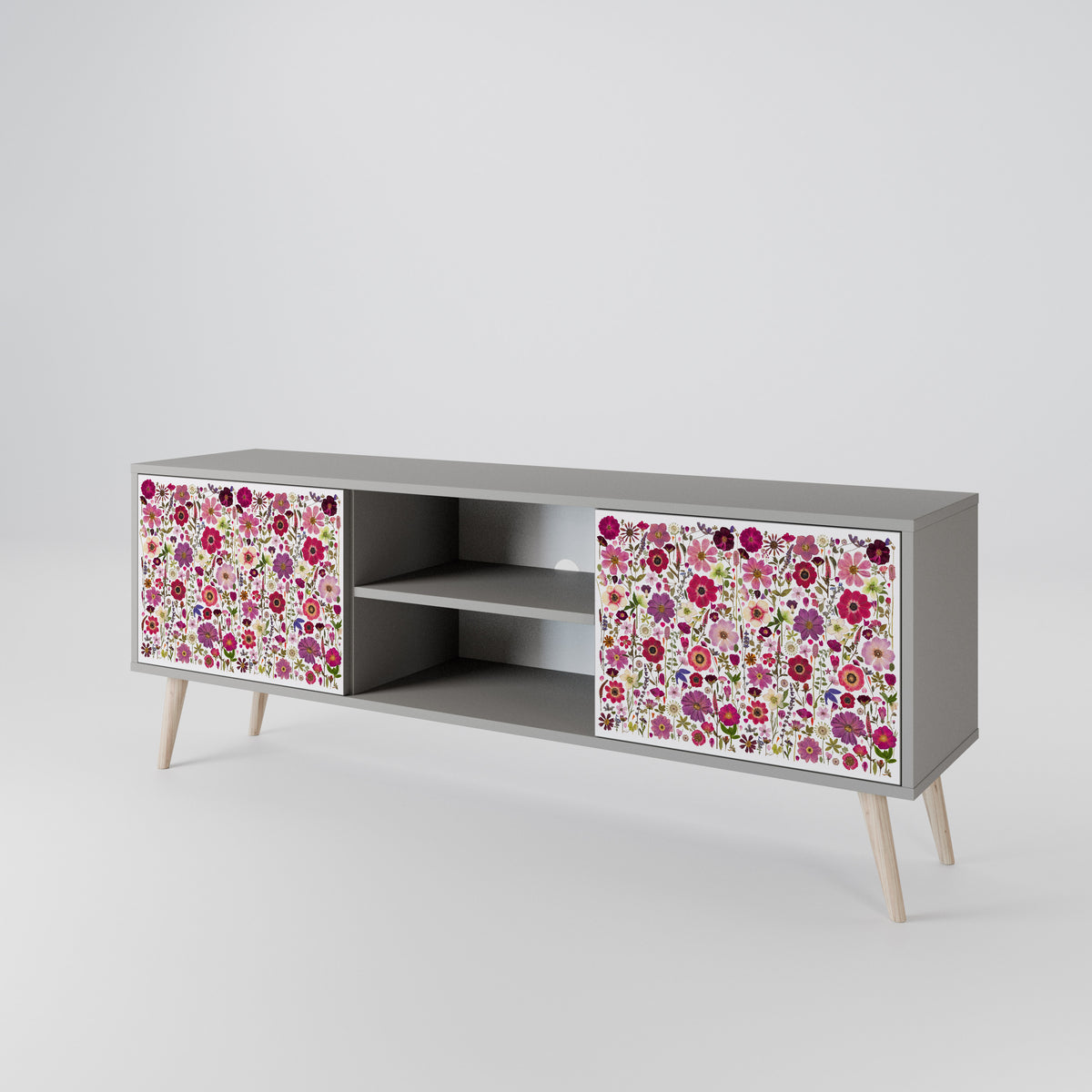 PETAL GARDEN Móvel de TV de 2 Portas