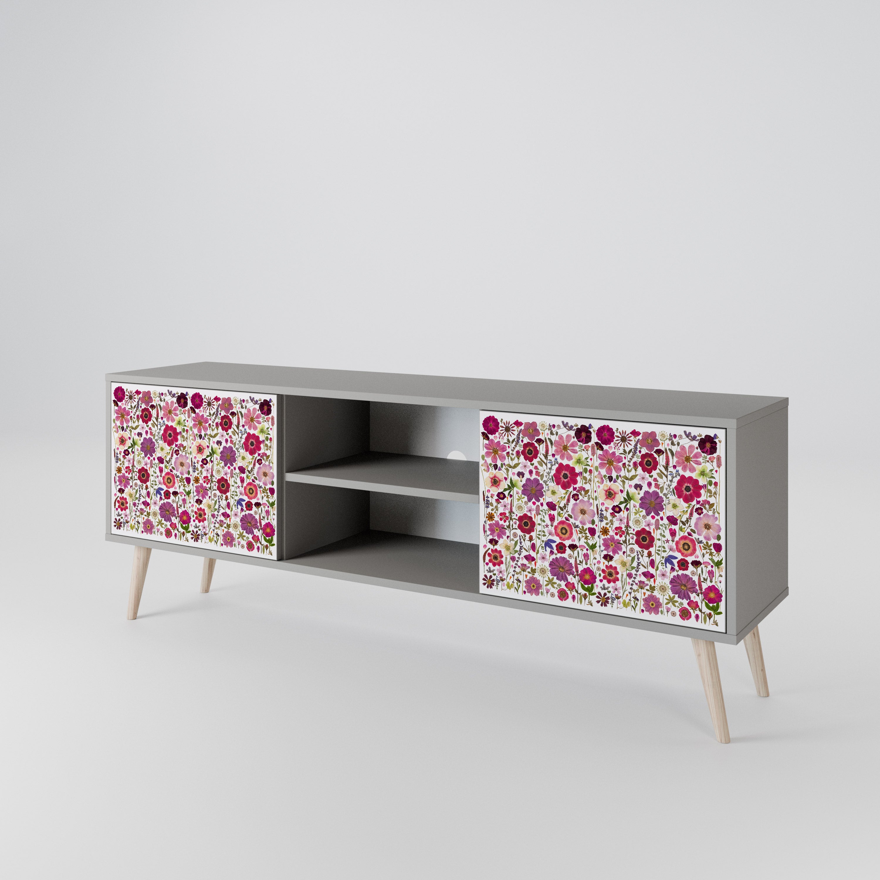 PETAL GARDEN 2-Door TV Cabinet