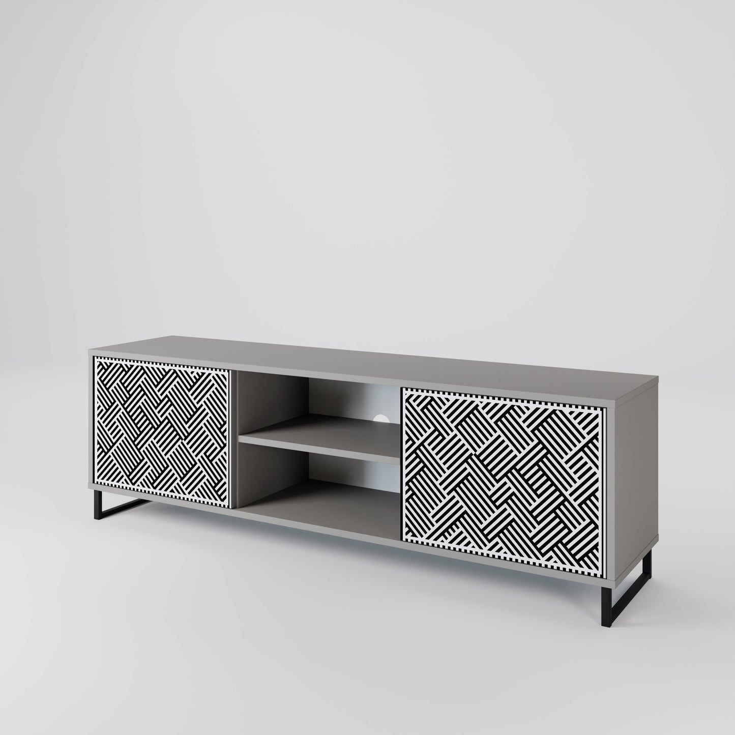 TEMPORARY SEQUENCE 2-Door TV Cabinet