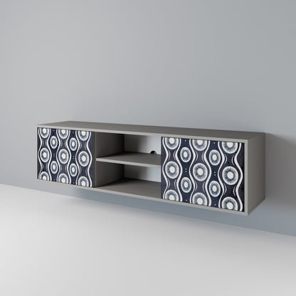 GRAPHITE EYES 2-Door TV Cabinet