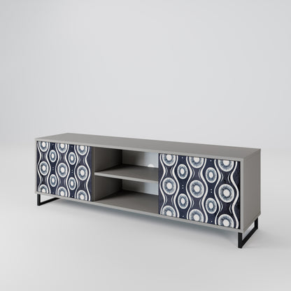 GRAPHITE EYES 2-Door TV Cabinet