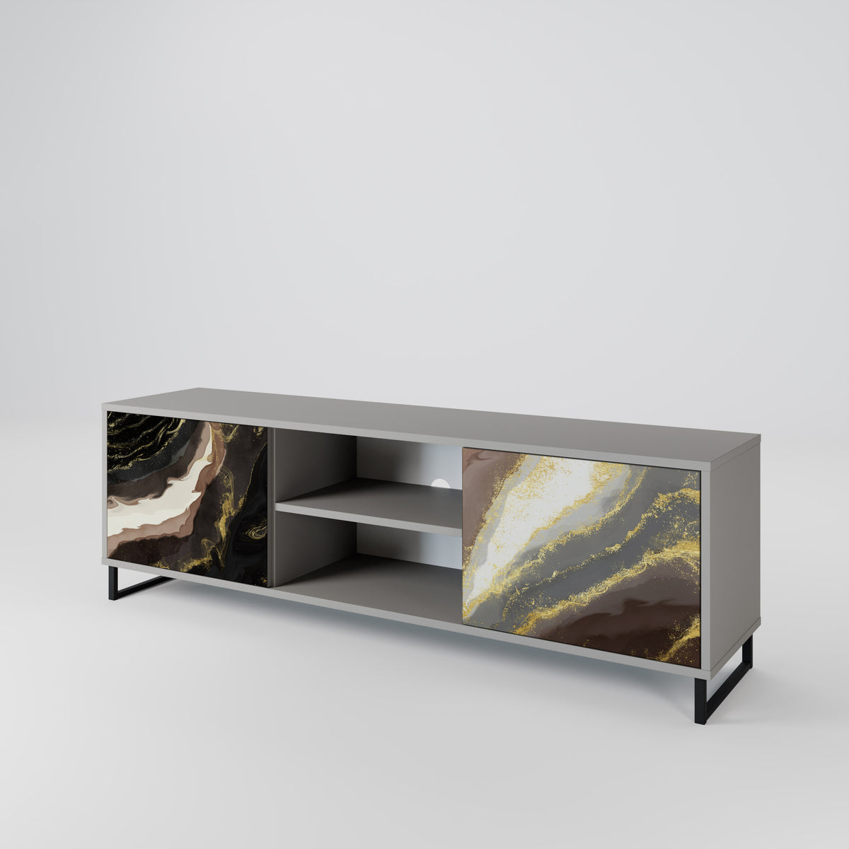 GOLD DUST 2-Door TV Cabinet