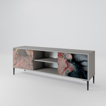 GILDED SWIRLS 2-Door TV Cabinet