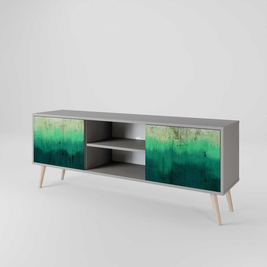 NORTHERN LIGHTS Móvel de TV com 2 Portas em Acabamento Cinzento