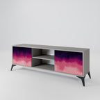 AURORA BOREALIS Móvel de TV com 2 Portas em Acabamento Cinzento