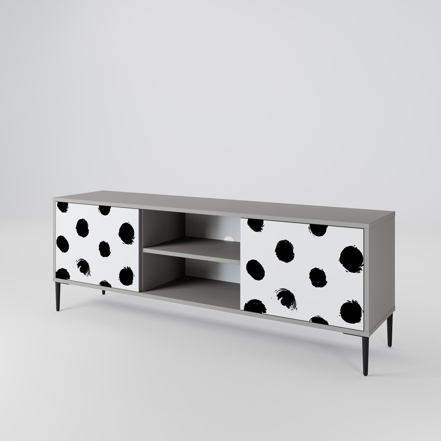 SLIPPING MINUTES 2-Door TV Cabinet