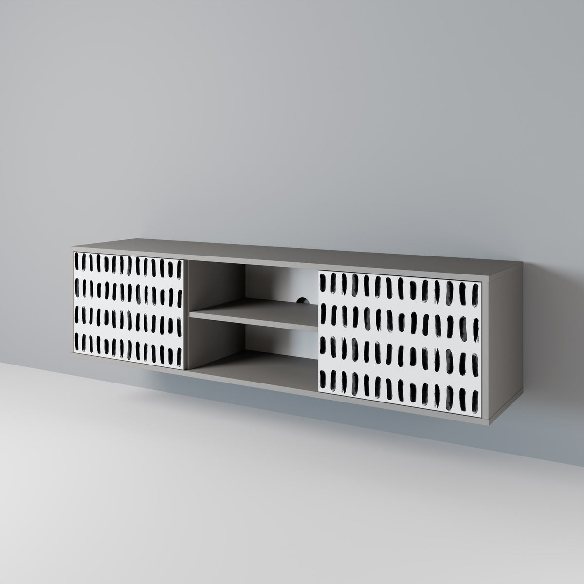 NIGHTY MELODIES Móvel de TV de 2 Portas